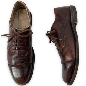 Bed Stü Leather Oxford Brown Lace Up Shoes Men’s Size 12